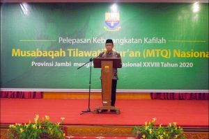 Pelepasan Kafilah MTQ Nasional Provinsi Jambi