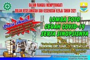 Peringati Bulan K3 tahun 2021, UPTD Balai Pengawasan Ketenagakerjaan Wilayah I Gelar Lomba Foto Cegah Covid-19 di Perusahaan, ini Kriterianya