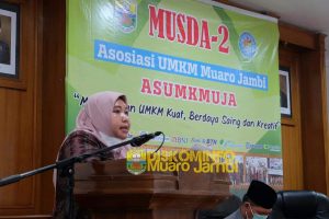 Bupati Buka Musda II Asosiasi UMKM Muaro Jambi