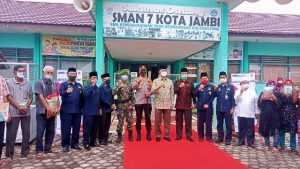 Walikota Syarif Fasha Resmikan Kampung Mitra Binaan BAZNAS Kota Jambi