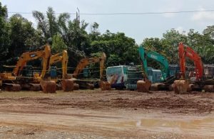 Polres Merangin Berhasil Evakuasi Lima Excavator PETI Dari Tabir Barat