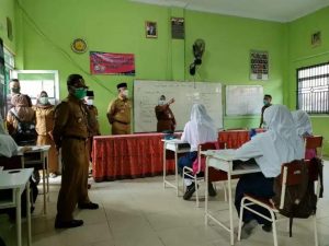 Walikota Jambi Tinjau Proses Belajar Mengajar Tatap Muka SD dan SMP