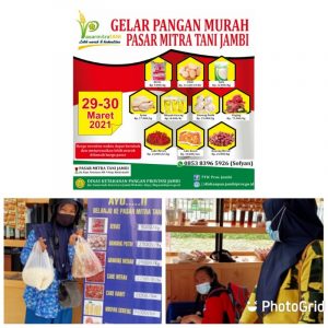 Catat……Pasar Mitra Tani Jambi Gelar Pangan Murah,ini Jadwalnya