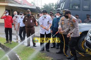 Pj Sekda Muaro Jambi Ikut Apel Siaga Karhutla