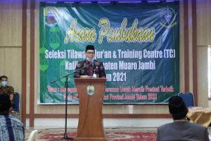 Sekda Muaro Jambi Resmi Buka Seleksi Tilawatil Quran dan TC Kafilah 