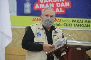 Safrial Buka Pencanangan Pelaksanaan Vaksinasi Covid 19