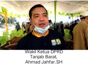 Peltu DPRD Tanjabbar Hadiri Acara Peringatan Hari Air Dunia Ke 29 Di Desa Batang Asam