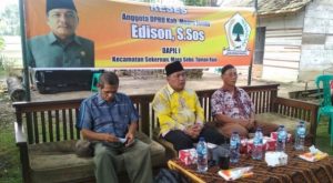 Anggota DPRD Muaro Jambi Edison Lakukan Reses