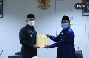 DPRD Kota Jambi Gelar Paripurna Penyampaian Keputusan DPRD Terhadap LKPJ Walikota TA 2020