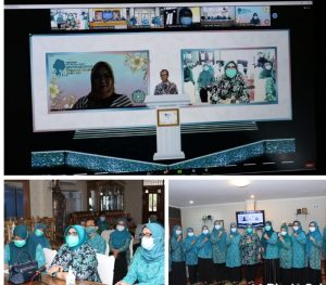 Di Pimpin Rahima Fachrori, TP PKK Provinsi Jambi Raih Penghargaan Herstory Indonesia Most Insprirational Regional Women Award 2021