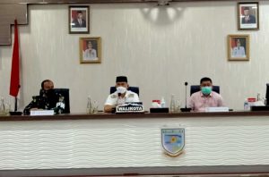 Walikota Jambi Pimpin Rakor Bersama Tim Satgas Bahas Penerapan PPKM