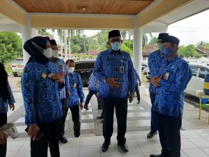 PJ Gubernur Sidak Kehadiran ASN pasca libur idul fitri