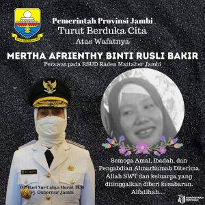 Perawat RSUD Raden Mattaher Jambi Meninggal Karena Covid-19, PJ Gubernur Jambi Sampaikan duka