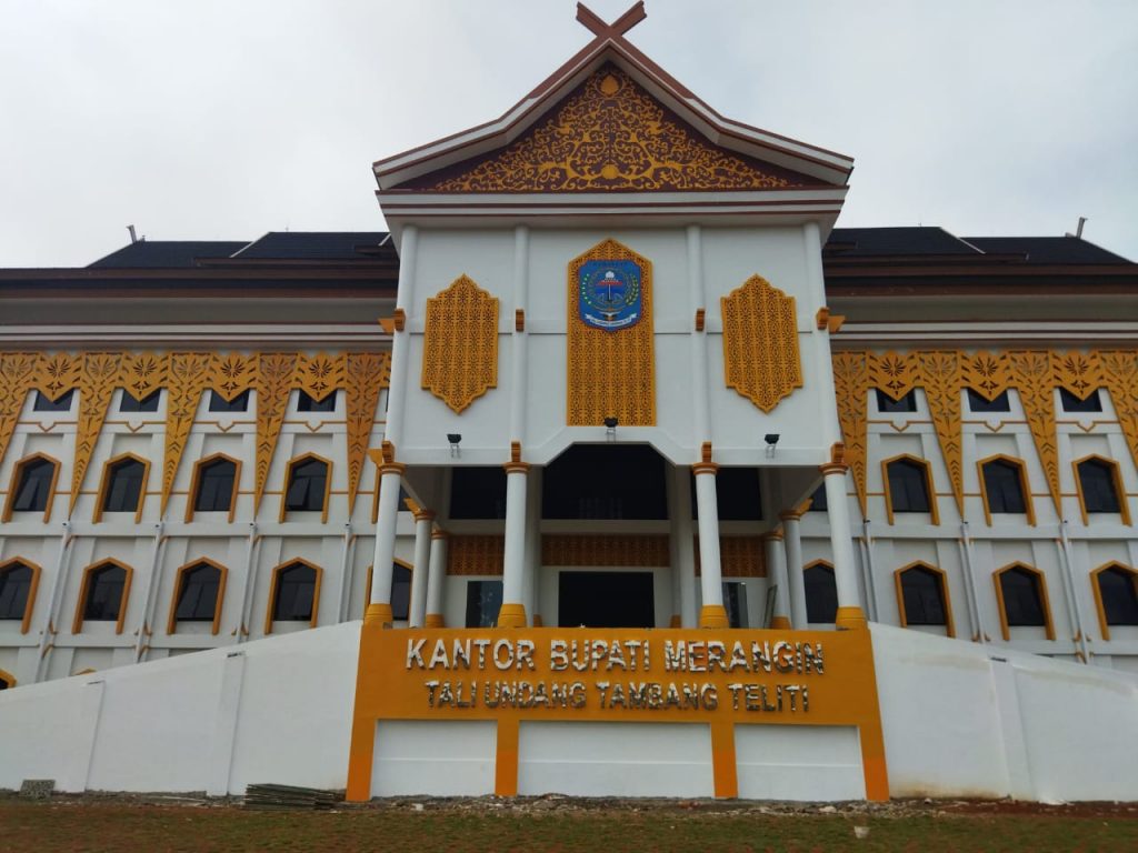 Guna Melengkapi Fasilitas Kantor Bupati Merangin Baru, Pemkab Kembali Anggarkan 8 Miliar
