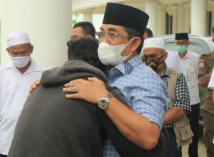 Bupati Sambut Perwakilan Murid SMA 1 Tungkal Terkait Peristiwa PARTY Perpisahan