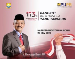 Hari Kebangkitan Nasional, Kadis PUPR Provinsi Jambi : Kita Semua Bisa Bangkit