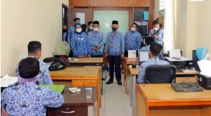 Kadis PUPR Provinsi Jambi Dampingi Pj Gubernur Jambi Sidak di Dinas PUPR Provinsi Jambi