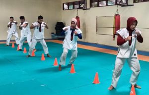 Target Emas di PON XX, Tarung Derajat Jambi Genjot Latihan Atlet