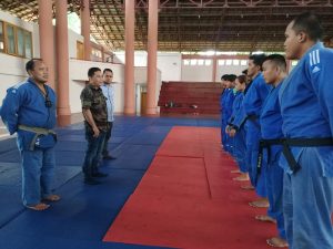 Pantau Latihan Atlet Judo, Budi : Jaga Kesehatan dan Optimis Raih Juara PON XX