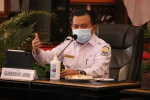 Gubernur Al Haris Perketat Protokol Kesehatan Pelaksanaan MTQ Ke 50 Tingkat Provinsi Jambi: Pandemi Ajarkan Kita Hidup Sehat