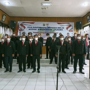 Pengurus KONI Provinsi Jambi Resmi Dilantik