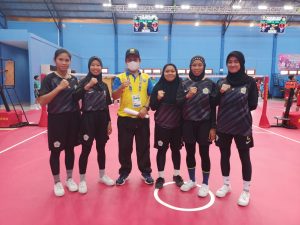 Tim Takraw Putri Jambi Mulai Bertanding di Nomor Hopp Hari Ini