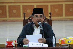 Bupati Anwar Sadat Hadiri dan Pimpin Rakor Pemanfaatan Beras Lokal