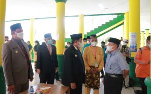 Bupati dan Wakil Bupati Tinjau Kedatangan Kafilah MTQ 