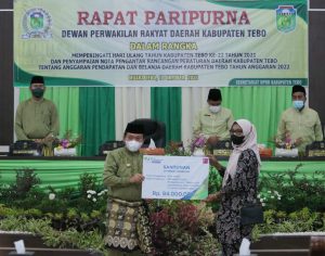 Peringati HUT Kabupaten Tebo, Gubernur Al Haris: Kedepan Pemerintah Provinsi Jambi Fokus membenahi SDM