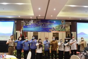 Karantina Pertanian Jambi Adakan Seminar Lokal Pemantauan Daerah Sebar HPHK dan OPTK Tahun 2021 