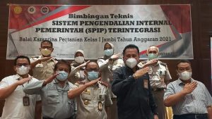 Dukung Penguatan SDM dan Organisasi, Karantina Pertanian Jambi Adakan Bimtek SPIP