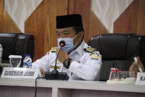 Gubernur Jambi Pimpin Rapat Lanjutan Terkait Solusi Angkutan Batubara