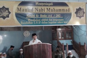 Peringati Maulid Nabi, Gubernur Al Haris Kunjungi Desa Merbau Tanjab Timur.