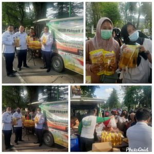 Ayo Serbu…. Pasar Mitra Tani Gelar Operasi Pasar Minyak Goreng, Amir Hasbi : Instruksi dari Badan Ketahanan Pangan Pusat Kementan RI