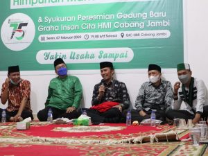 Edi Purwanto Hadiri Peresmian Gedung Baru HMI, Ketum HMI : Terima Kasih Kanda