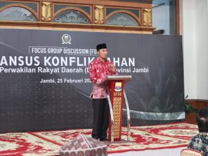 Gelar FGD Konflik Lahan, DPRD Provinsi Jambi Ajak Para Pemangku Kepentingan Teken Komitmen Bersama