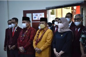 Ketua DPRD Kota Jambi Hadiri acara Pelantikan DPD PPNI