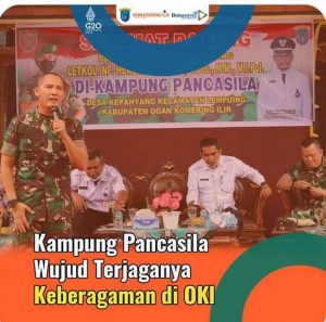 Kampung Pancasila Wujud Tingginya Toleransi di OKI