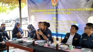 Maulidi S.KM “Karang Taruna merupakan peran sebagai motor penggerak atau pendorong optimalisasi kerja pemerintahan”