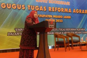 Bupati Muaro jambi Buka Rakor Gugus tugas Reforma Agraria