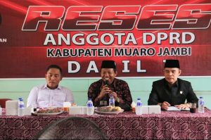 Anggota DPRD Muaro Jambi Baijuri Tampung Aspirasi Warga Sengeti dan Pematang Pulai