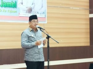 Bupati Tanjung Jabung Barat Laksanakan Kegiatan Halal Bihalal Bersama Gubernur Jambi