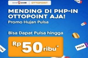 Bank Jambi gandeng Ottopoint promo hujan pulsa