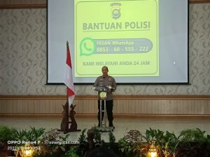 Kapolda Jambi Hadiri Coffe Morning Pencegahan dan Penangganan Karhutla Bersama Pengusaha Hutan dan Perkebunan di Makorem 042/Gapu