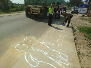 Lakalantas di Talang Duku, Sepasang Suami Istri Tewas Terlindas Truk Tangki CPO