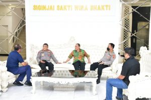 Wakapolda jambi Terima Kedatangan Kepala BNNP Jambi