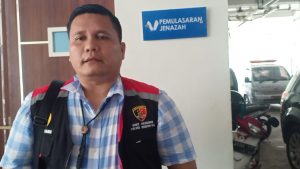 Polsek Kumpeh ulu melalui Kanit Reskrim IPDA H.sirait lakukan visum terhadap JN di RS Bhayangkara Jambi