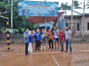 Mencari Bibit Berbakat, DPC Partai Demokrat Gelar Turnamen Voli Piala bergilir AHY CUP 2022.