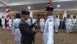 Paskibraka 2022 Dikukuhkan, Bupati Ajak Masyarakat Ikut Doakan Putra-Putri Terbaik Merangin Semoga Sukses Menjalankan Tugas 