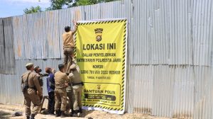 Ditreskrimsus dan satreskrim Jajaran Polda Jambi lakukan operasi penertiban gudang minyak illegal